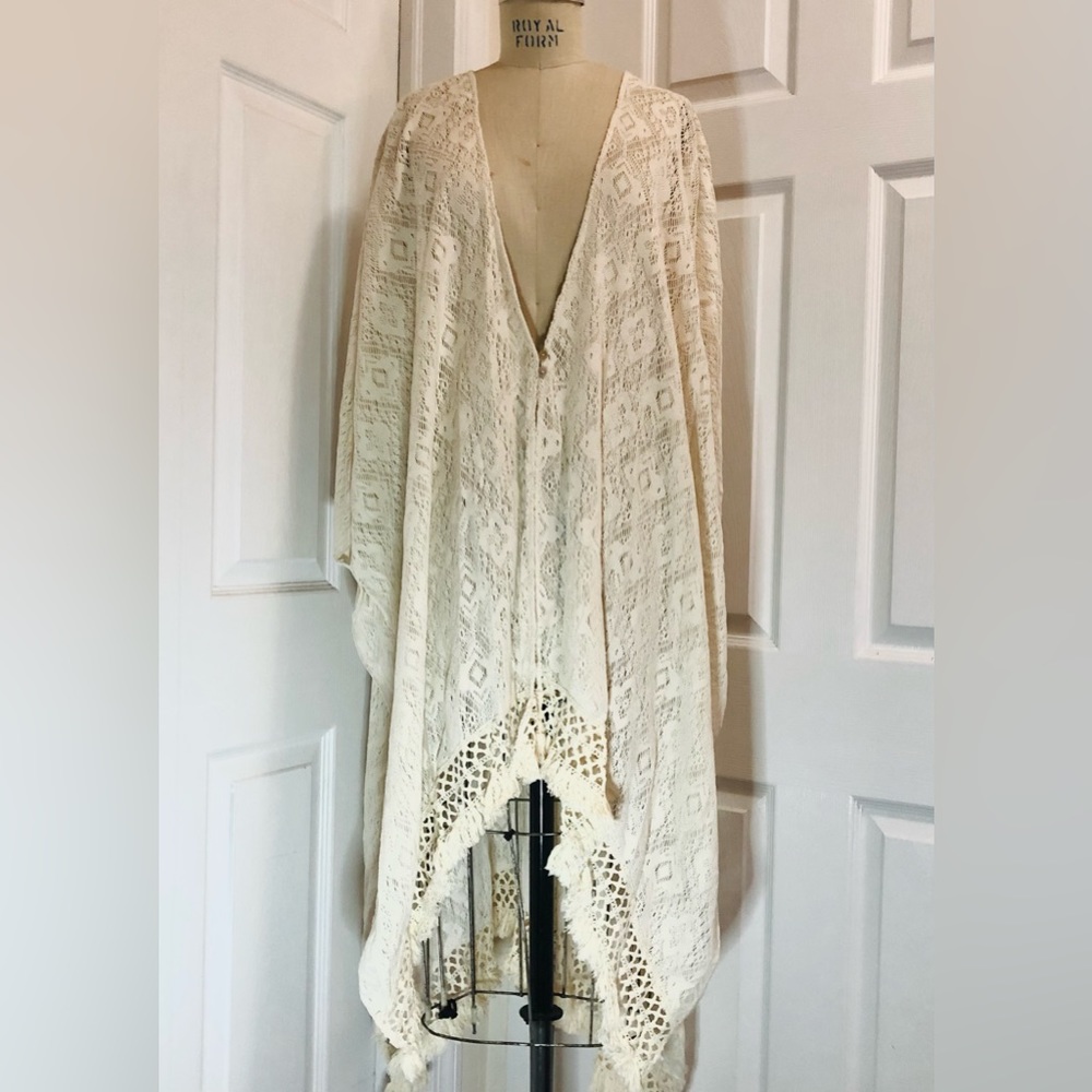 Zara Crochet Lace Kimono